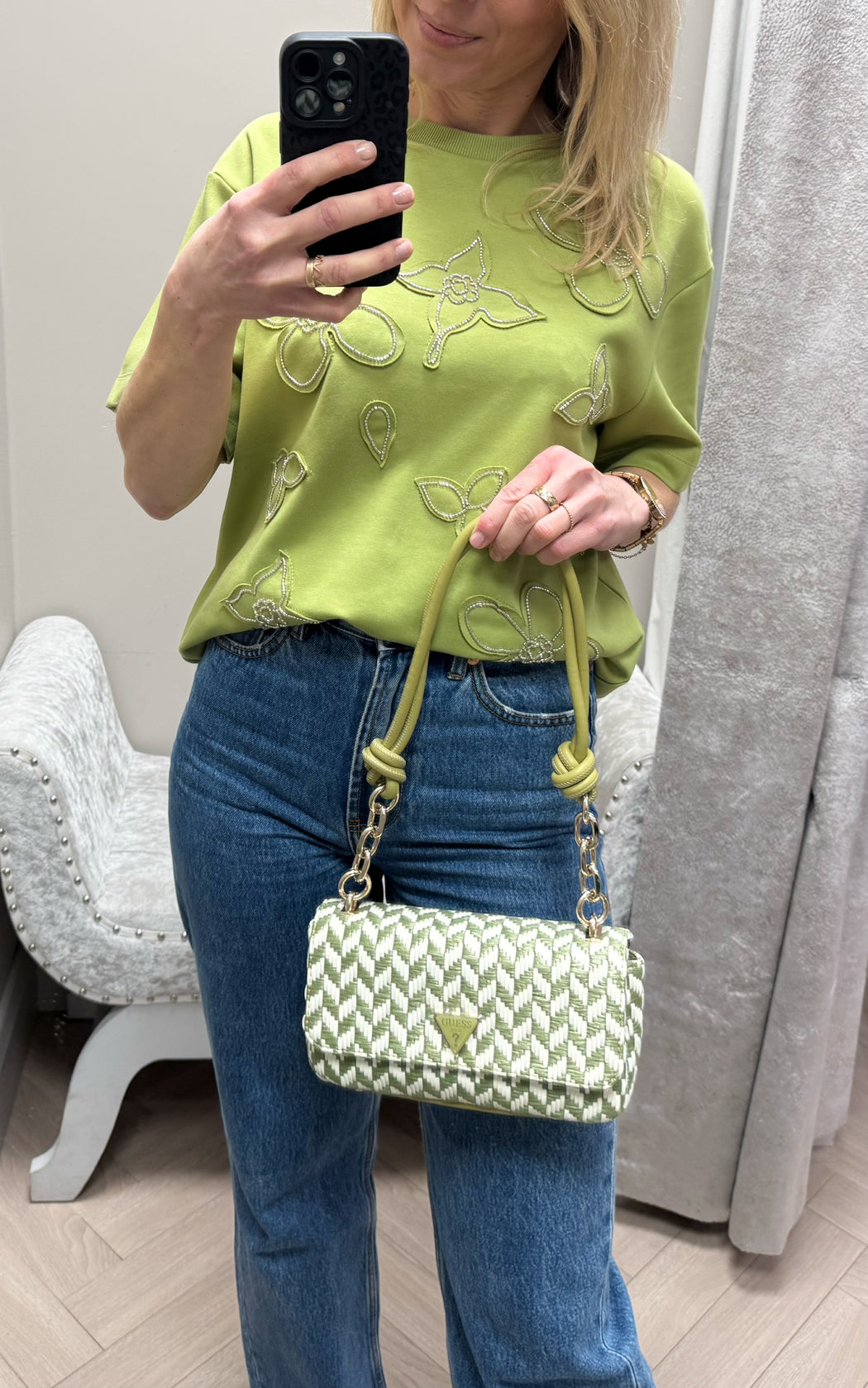 Guess TESSI Olive Bag. WG769119