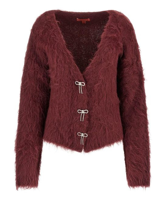 Guess Tomiko Bow Cardigan w5br91z3jl2