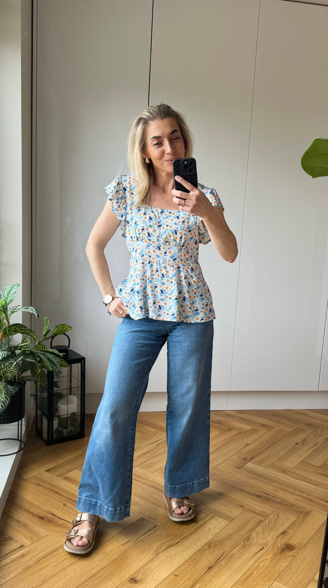 Tamara top blue