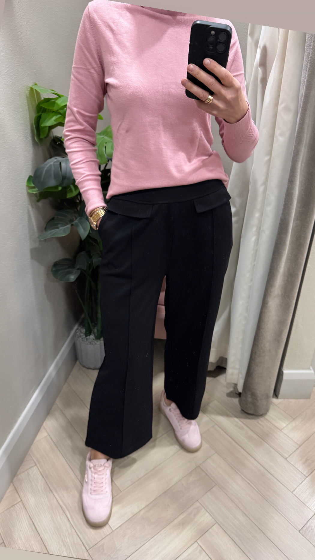 Caterpie black trousers