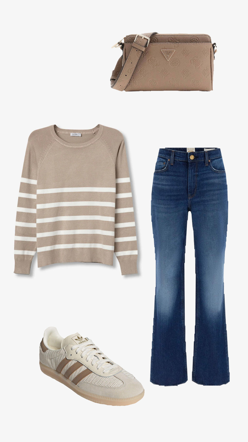 Guess dark taupe logo pd988872