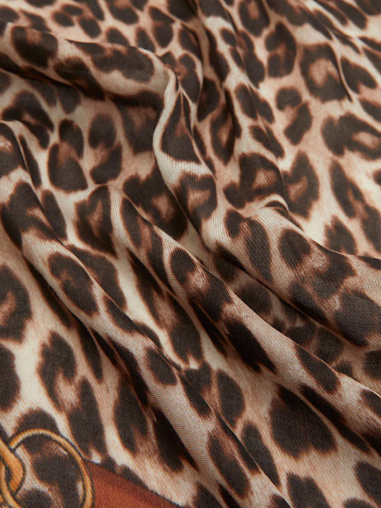 Guess Animalier Scarf-aw5349pol03-bro