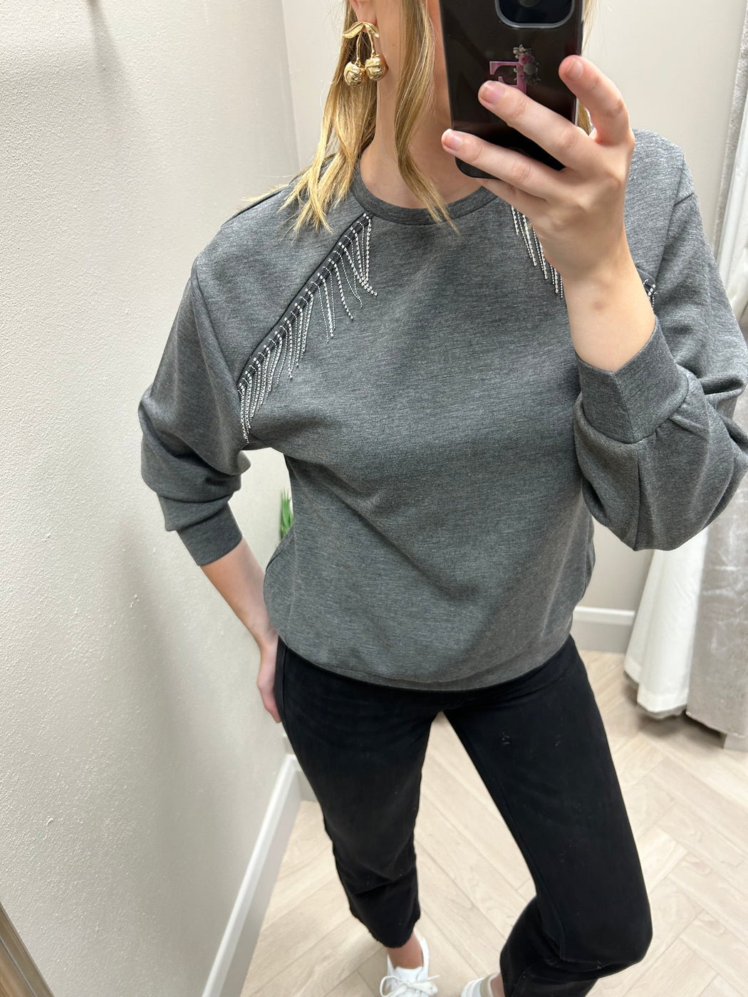 Ballerina grey sweater