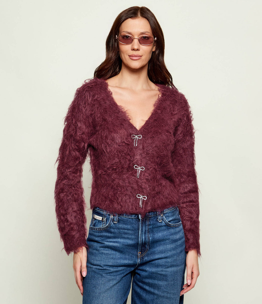 Guess Tomiko Bow Cardigan w5br91z3jl2