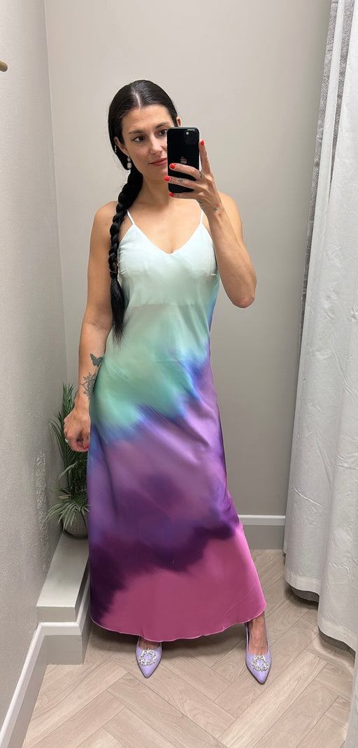 Lexi satin slip dress