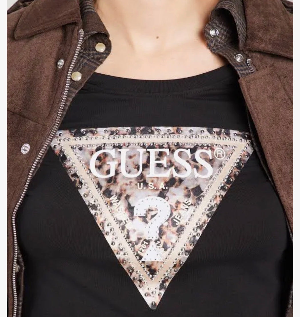 W6r133j1314 -jblk  guess  long sleeved black