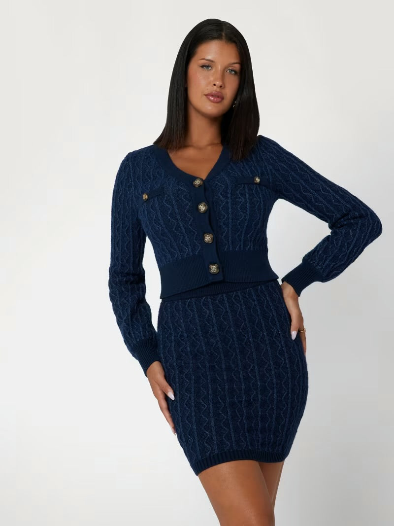 Guess Tiffany navy cardi w4brofz3k40