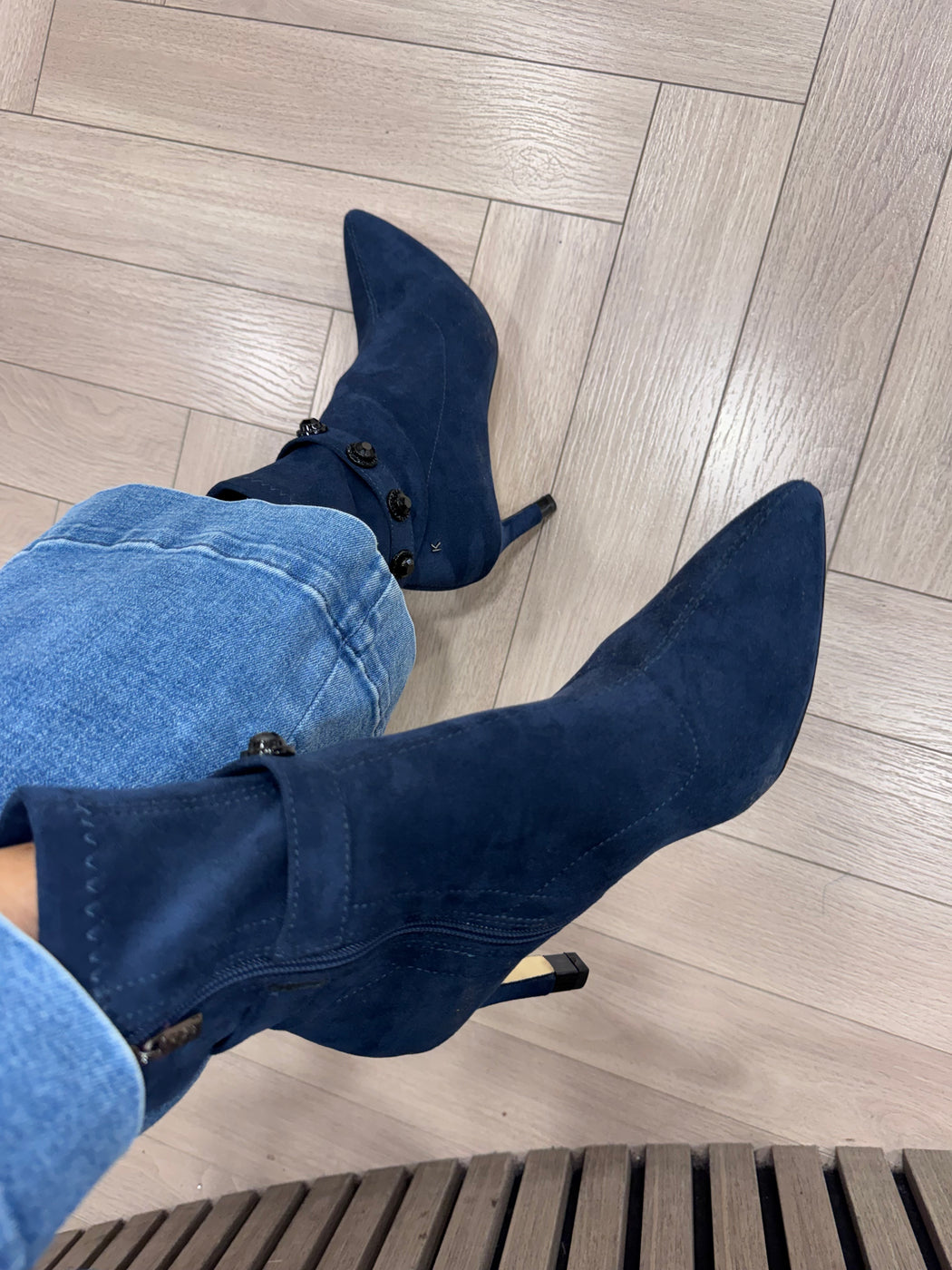 Tranmine sapphire  navy  boots