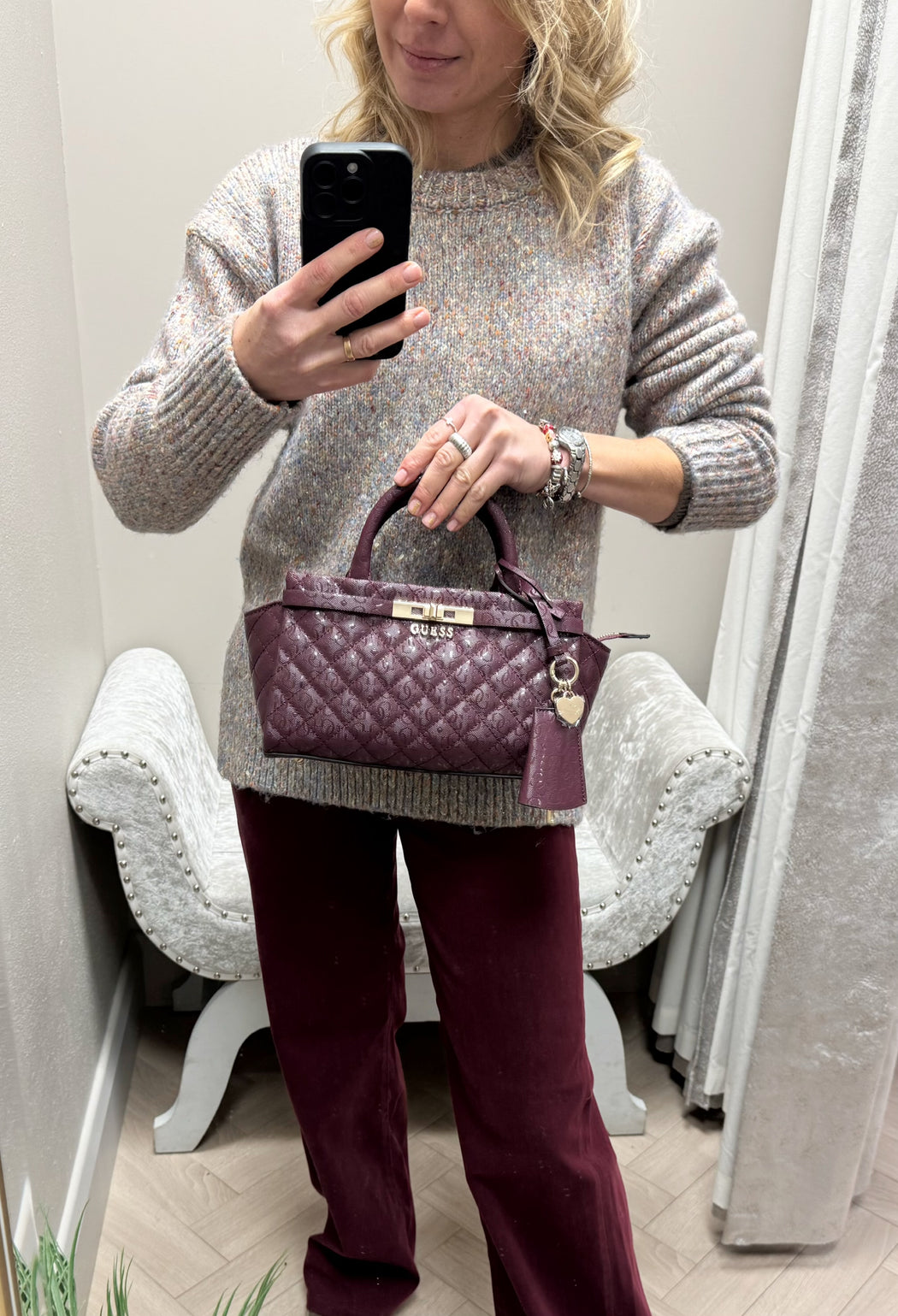 Guess Wine IDRA Bag. GG815705