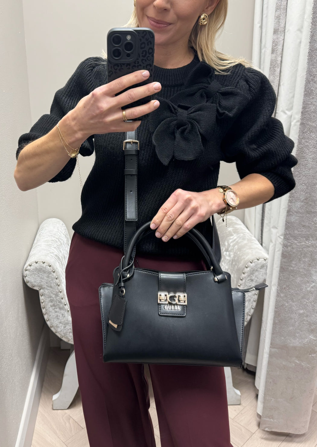 Guess VG989105 BLACK JANE bag