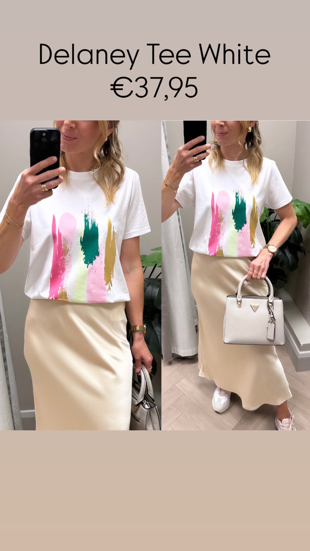 Delaney Tee White