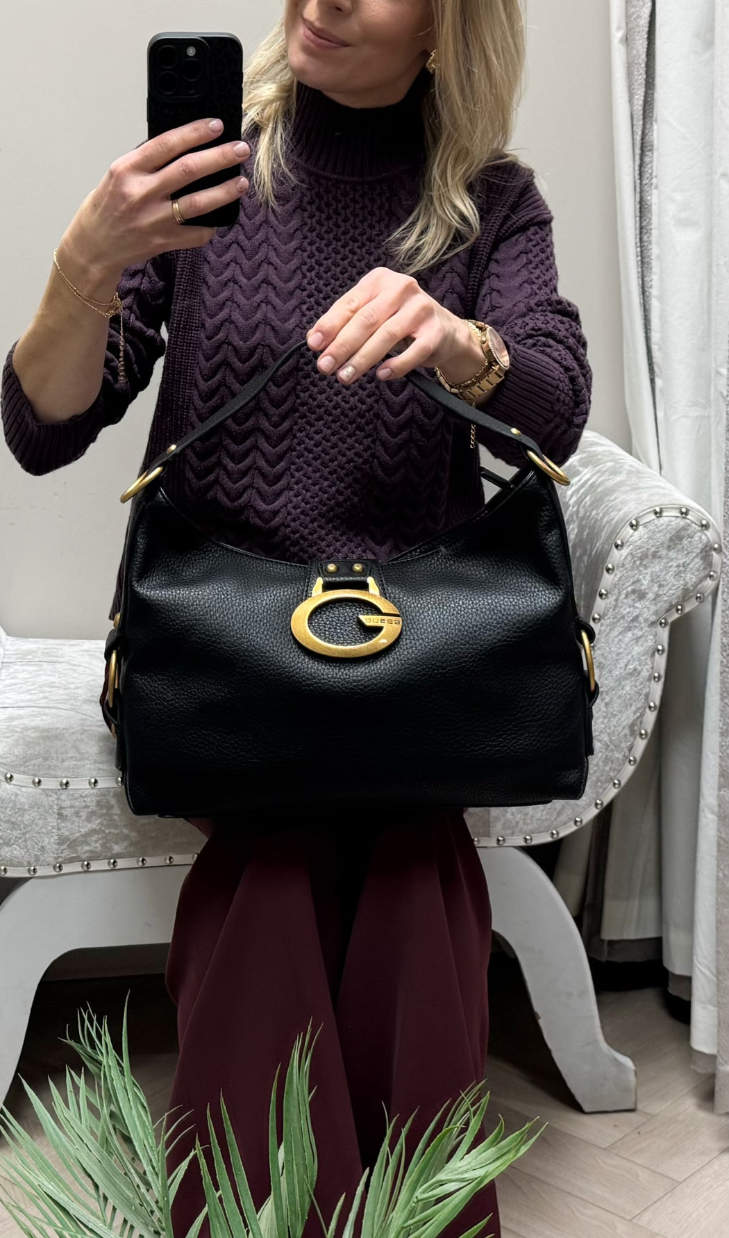 Guess BB930818 BLACK CAMDEN bag