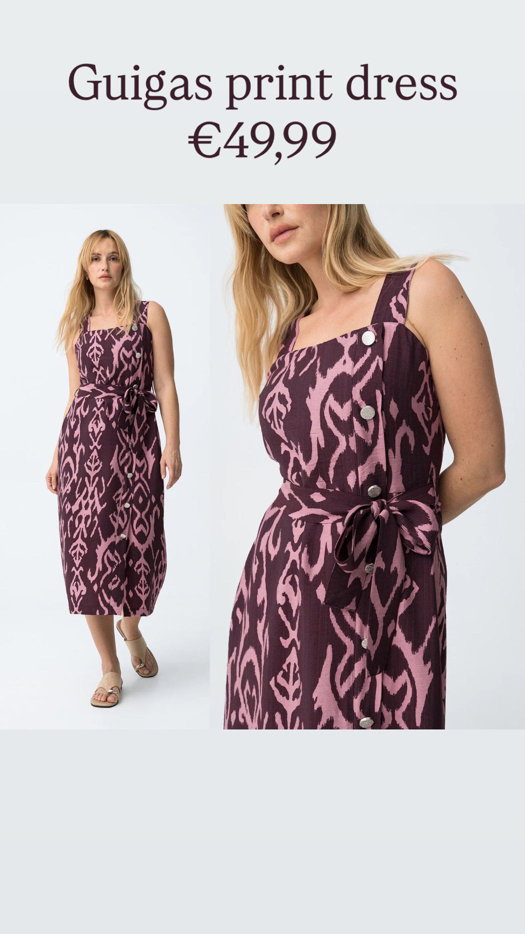Guigas print dress