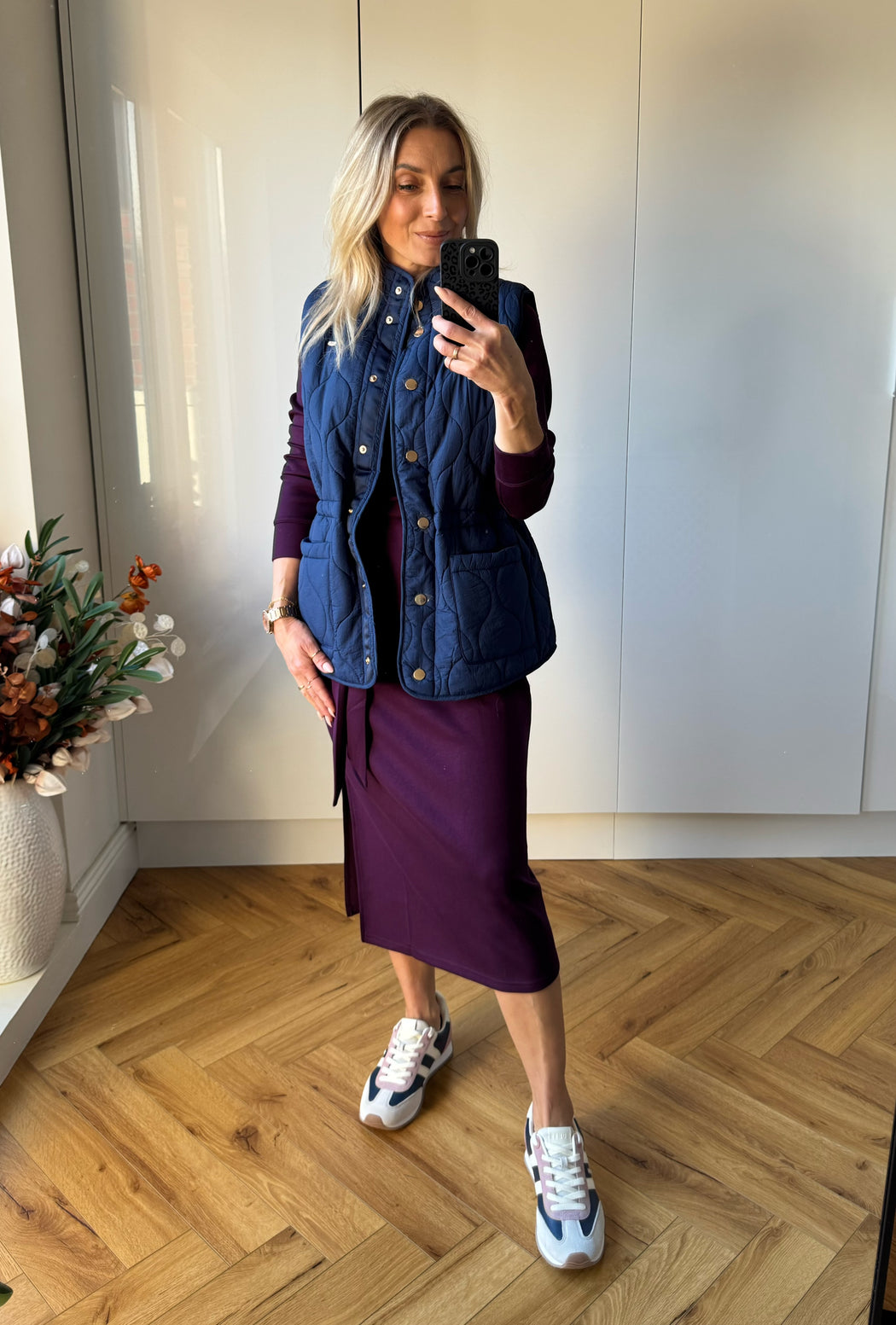 Mandy Gilet Blue