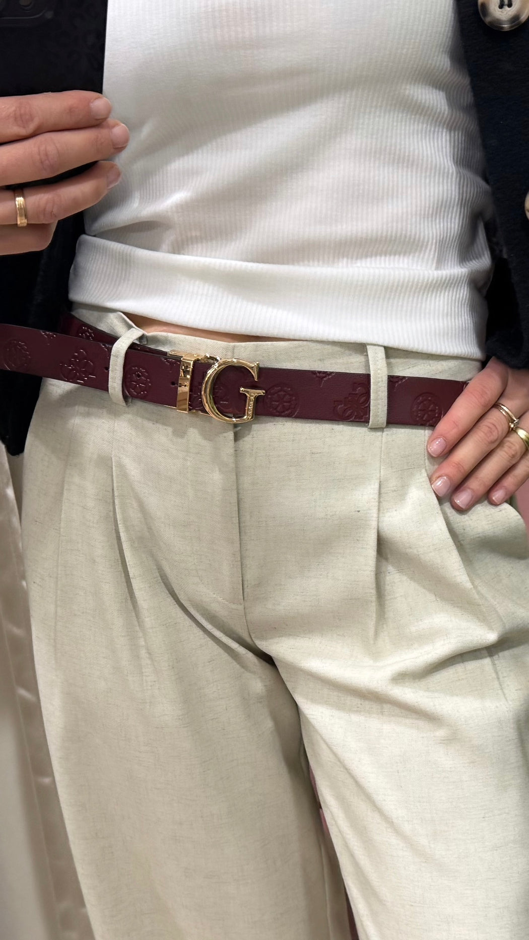 Guess reversible belt BW7861P3430 - WEM