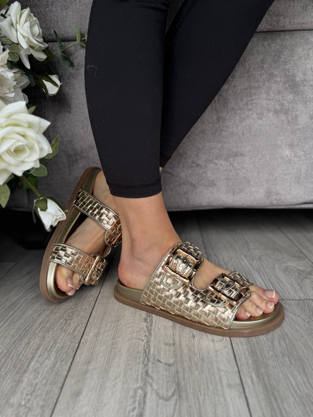 Duxford bling squares loafer