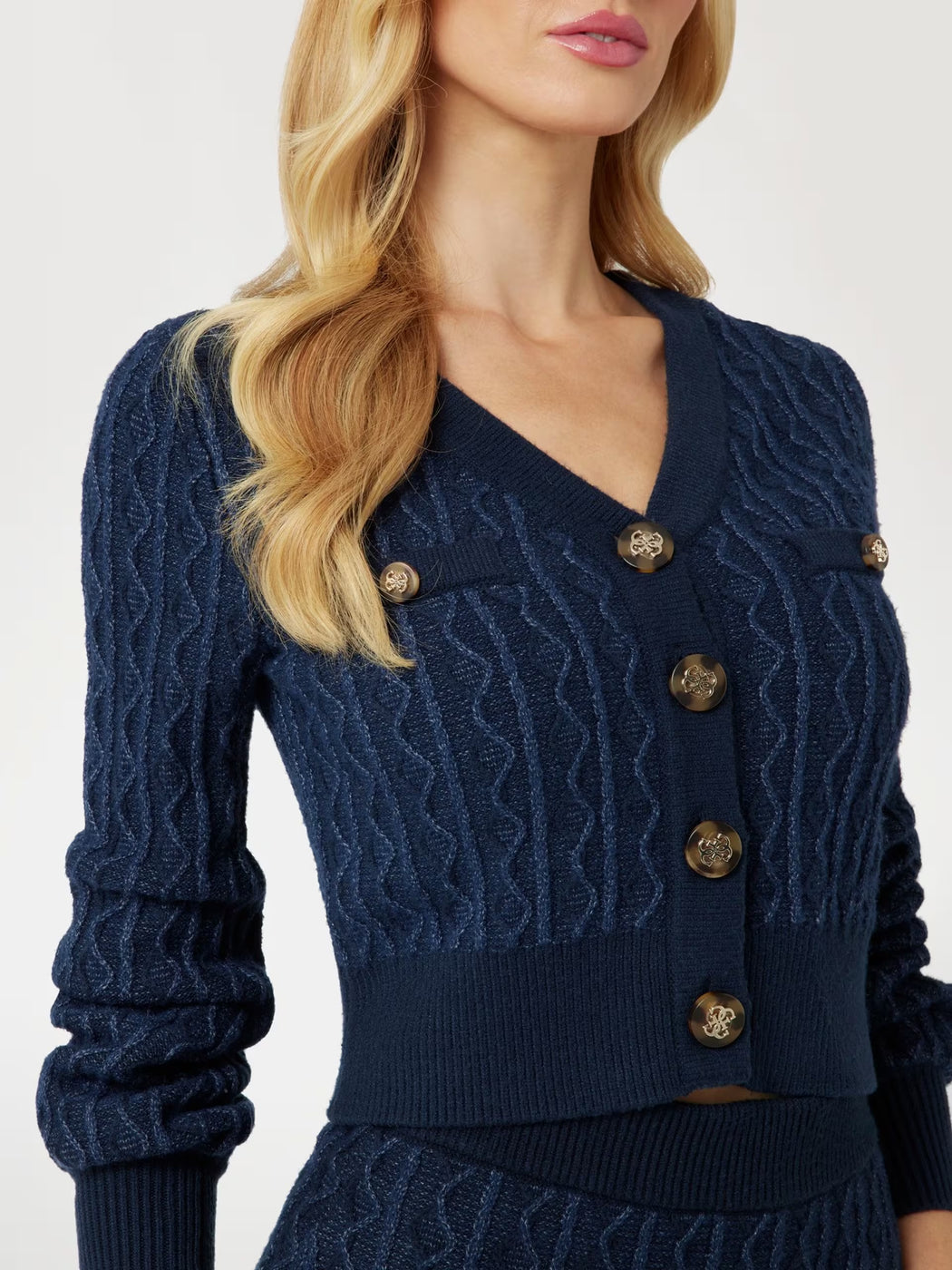 Guess Tiffany navy cardi w4brofz3k40