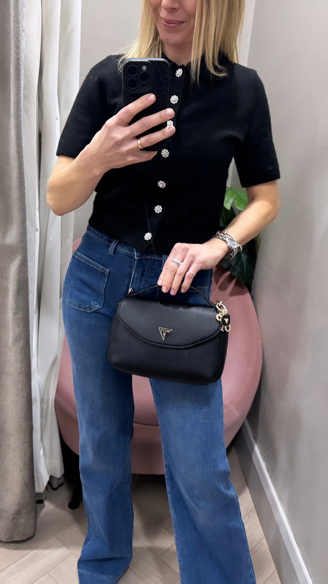 Guess black Evie bag bg966420
