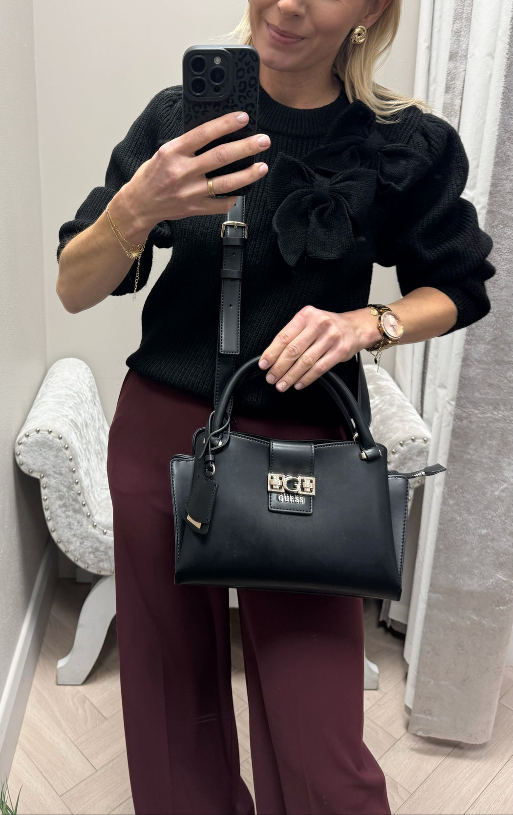 Guess VG989105 BLACK JANE bag