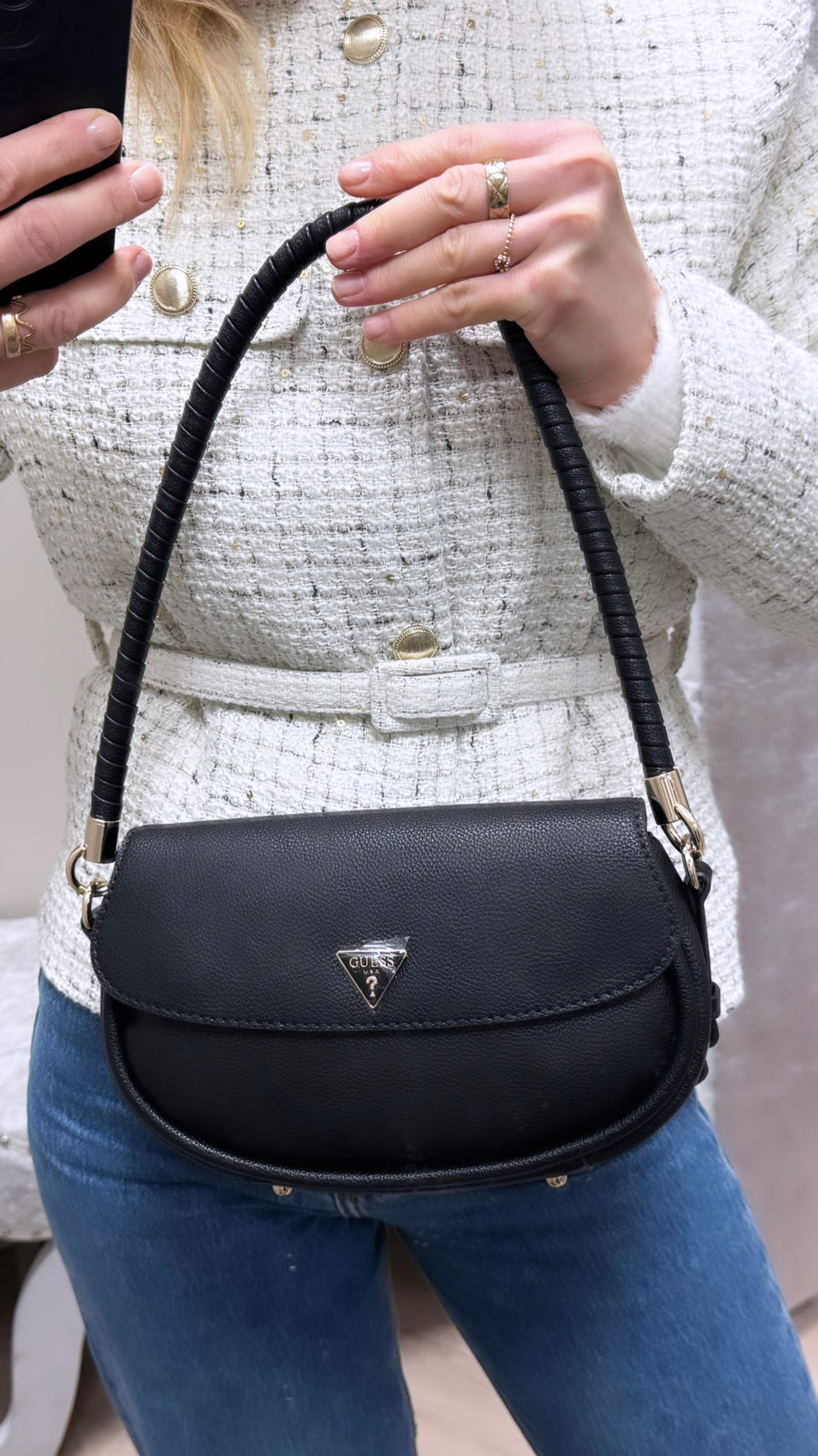 Guess black danya BG991819 mini