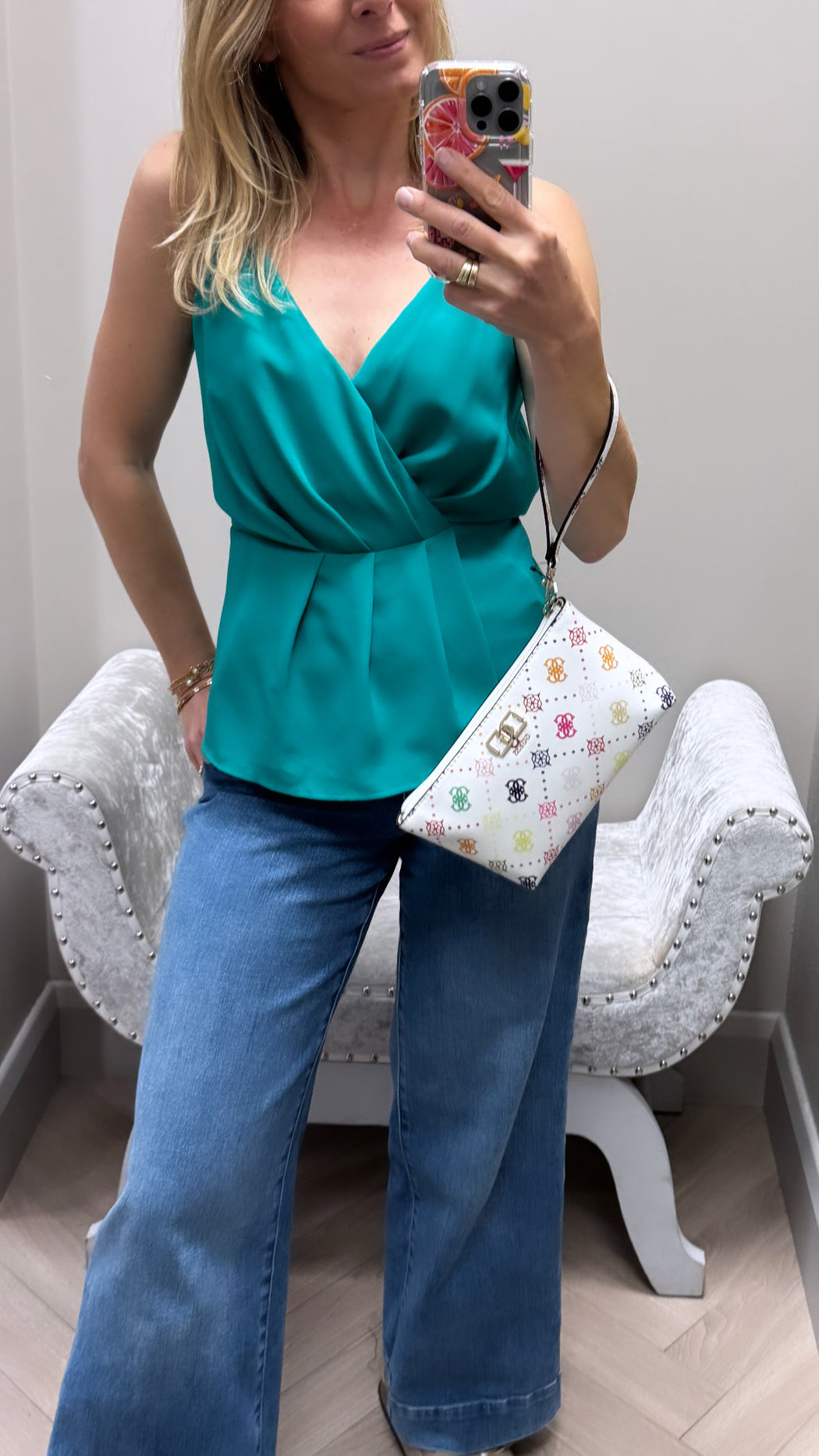 Silk smeraldo green azalea
