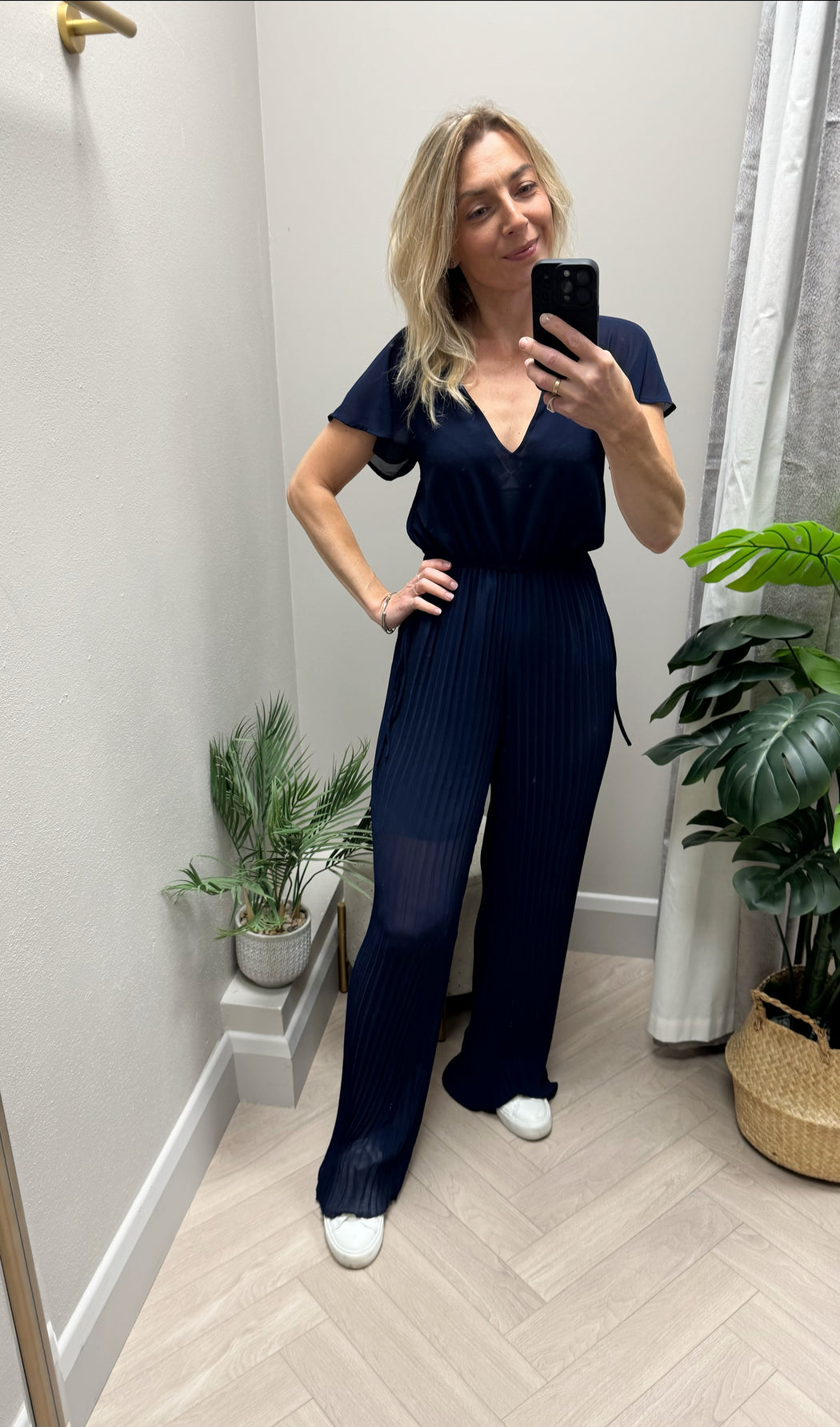 Marilia navy jumpsuit
