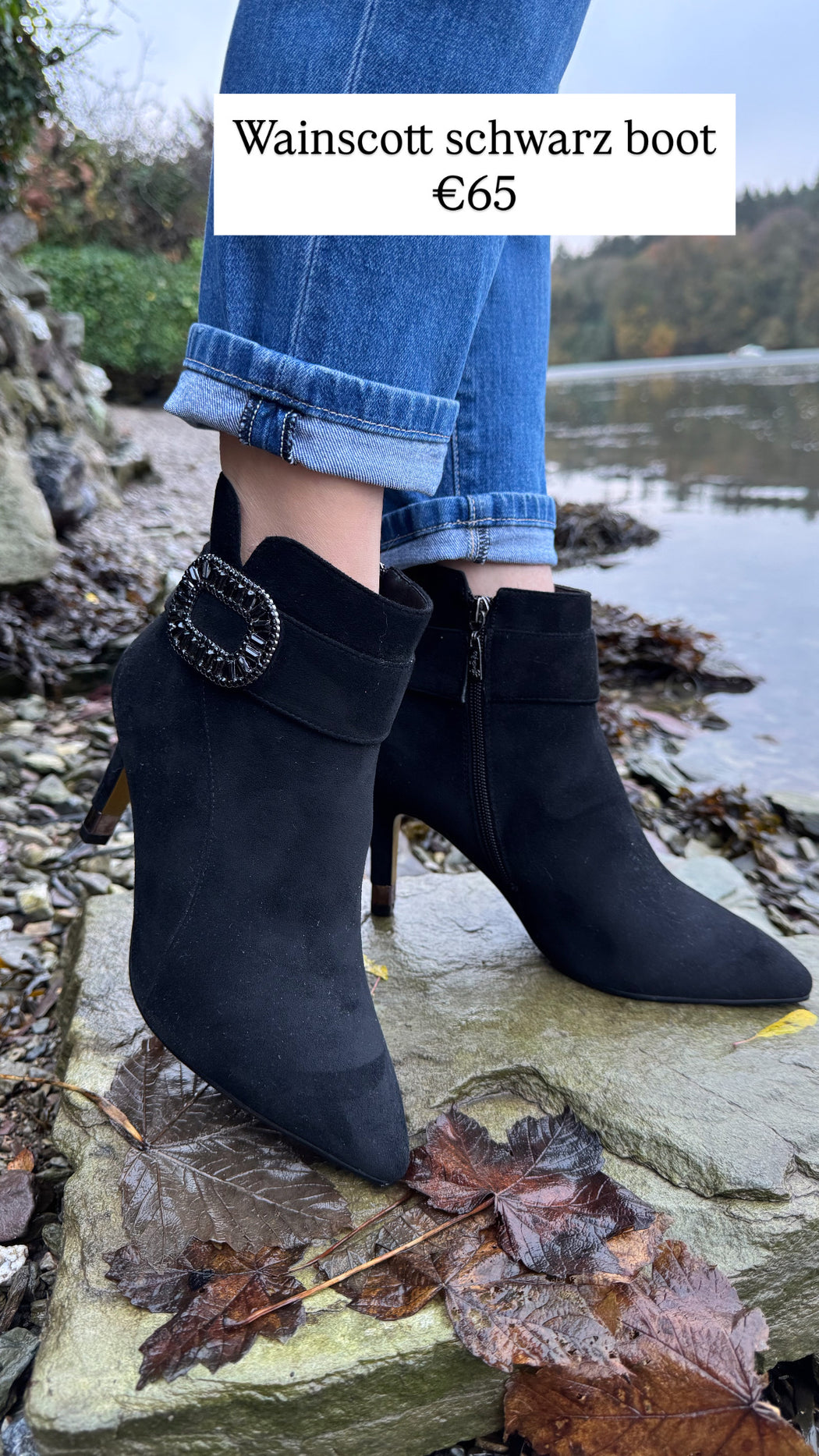 Wainscott schwarz boot