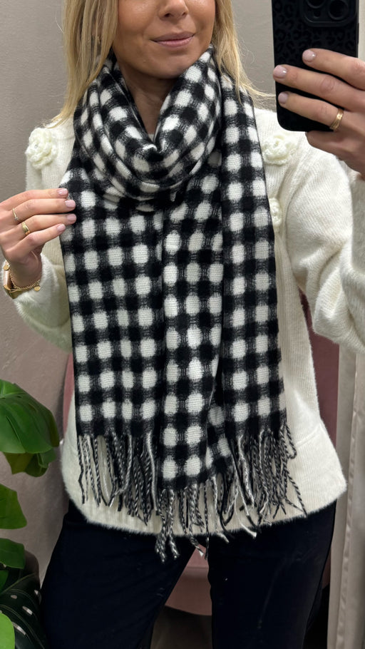 Warhol black scarf