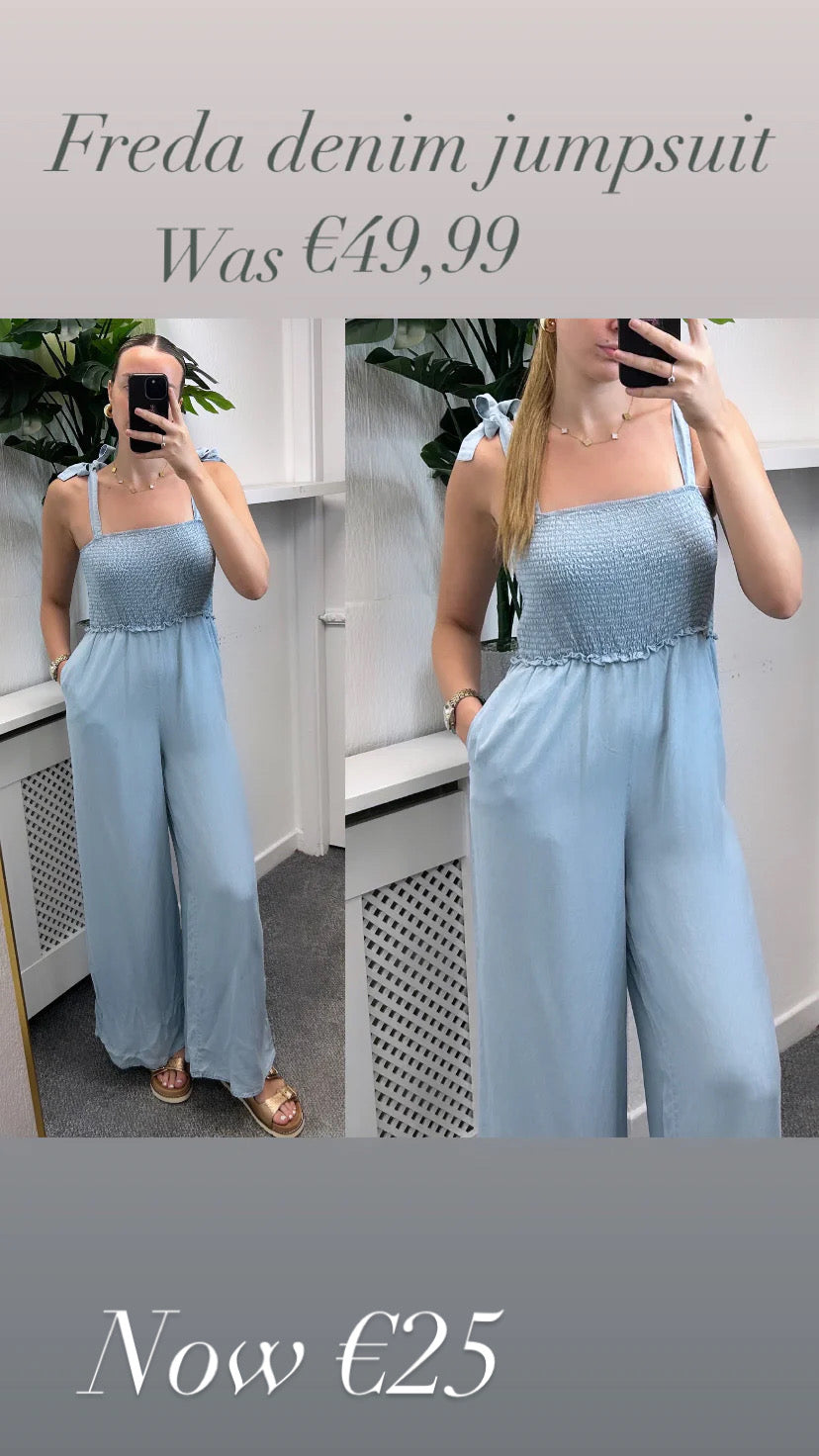 Freda denim jumpsuit