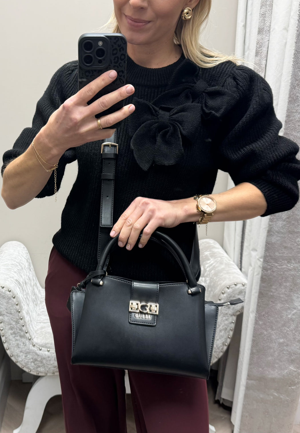 Guess VG989105 BLACK JANE bag