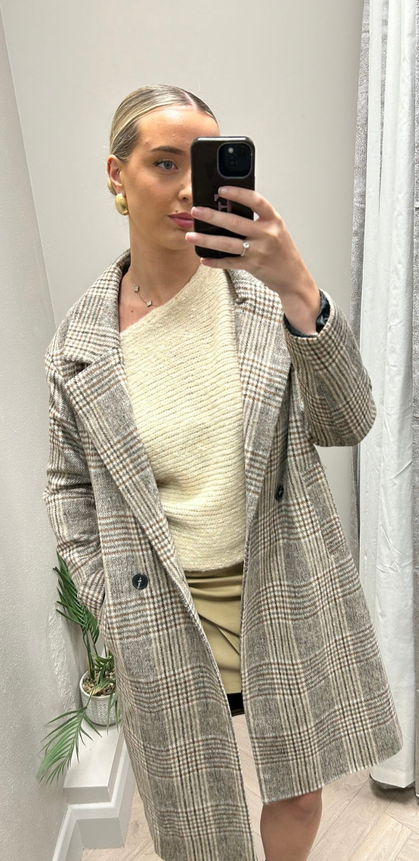 Tartin beige jacket