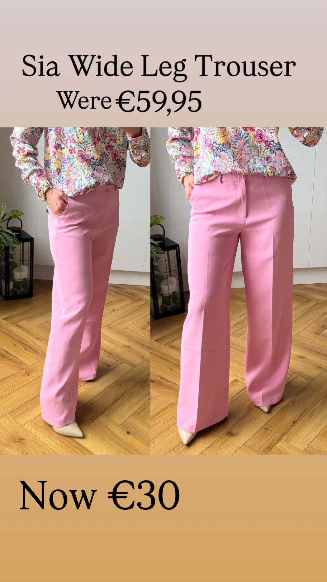 Sia Wide Leg Trouser