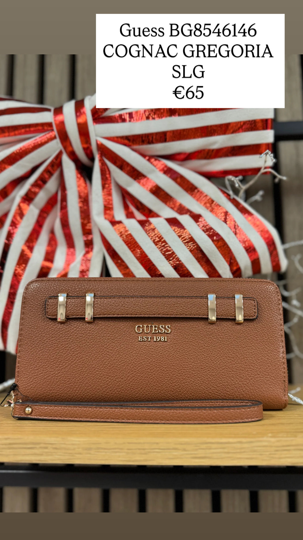 Guess BG8546146 COGNAC GREGORIA SLG