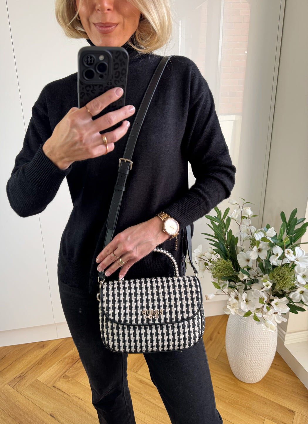 Guess Black Multi MIREMA Bag. WG963120