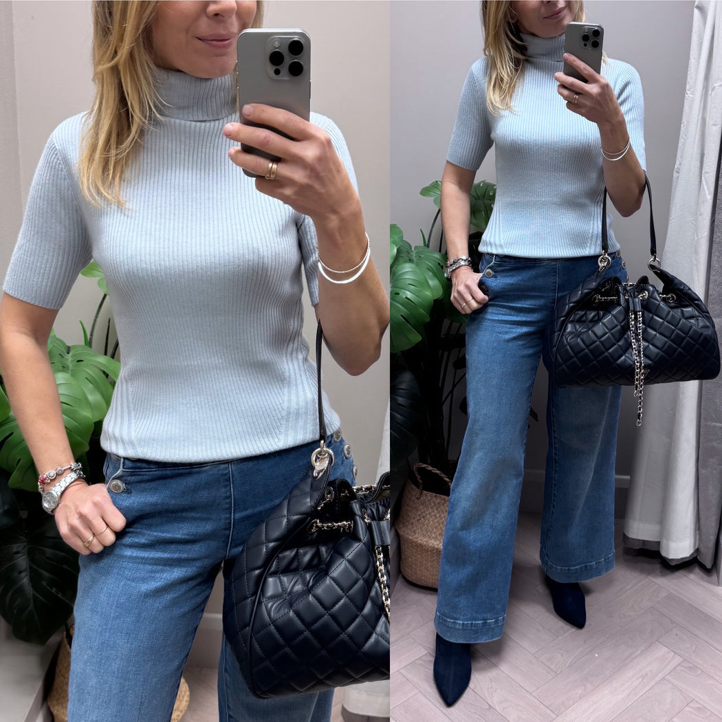 Guess blue knit w6rr3oz3ow2-g7s1