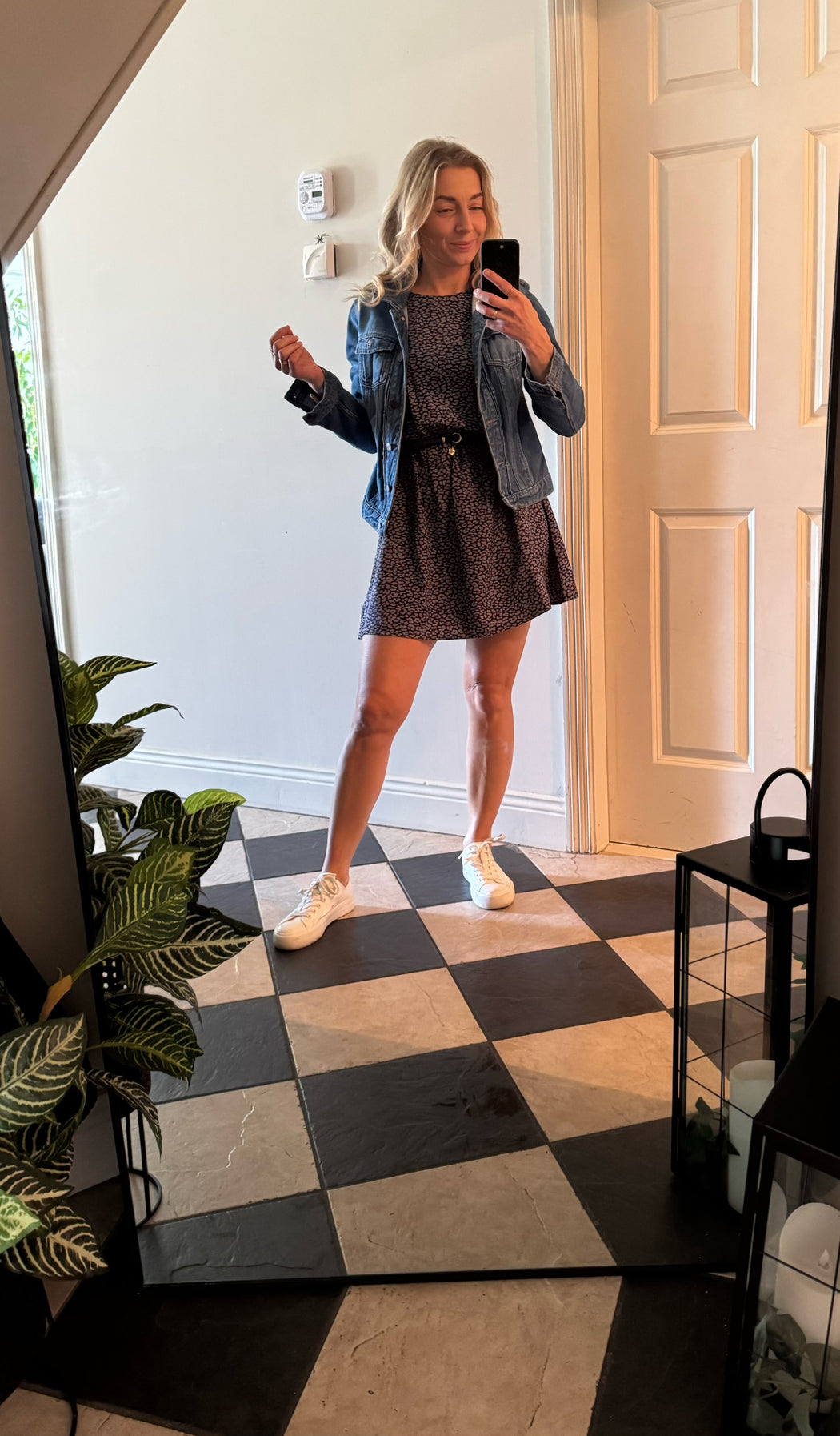 Femme navy dress