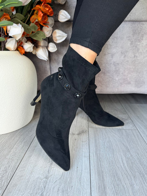 Tranmine schwarz black boots
