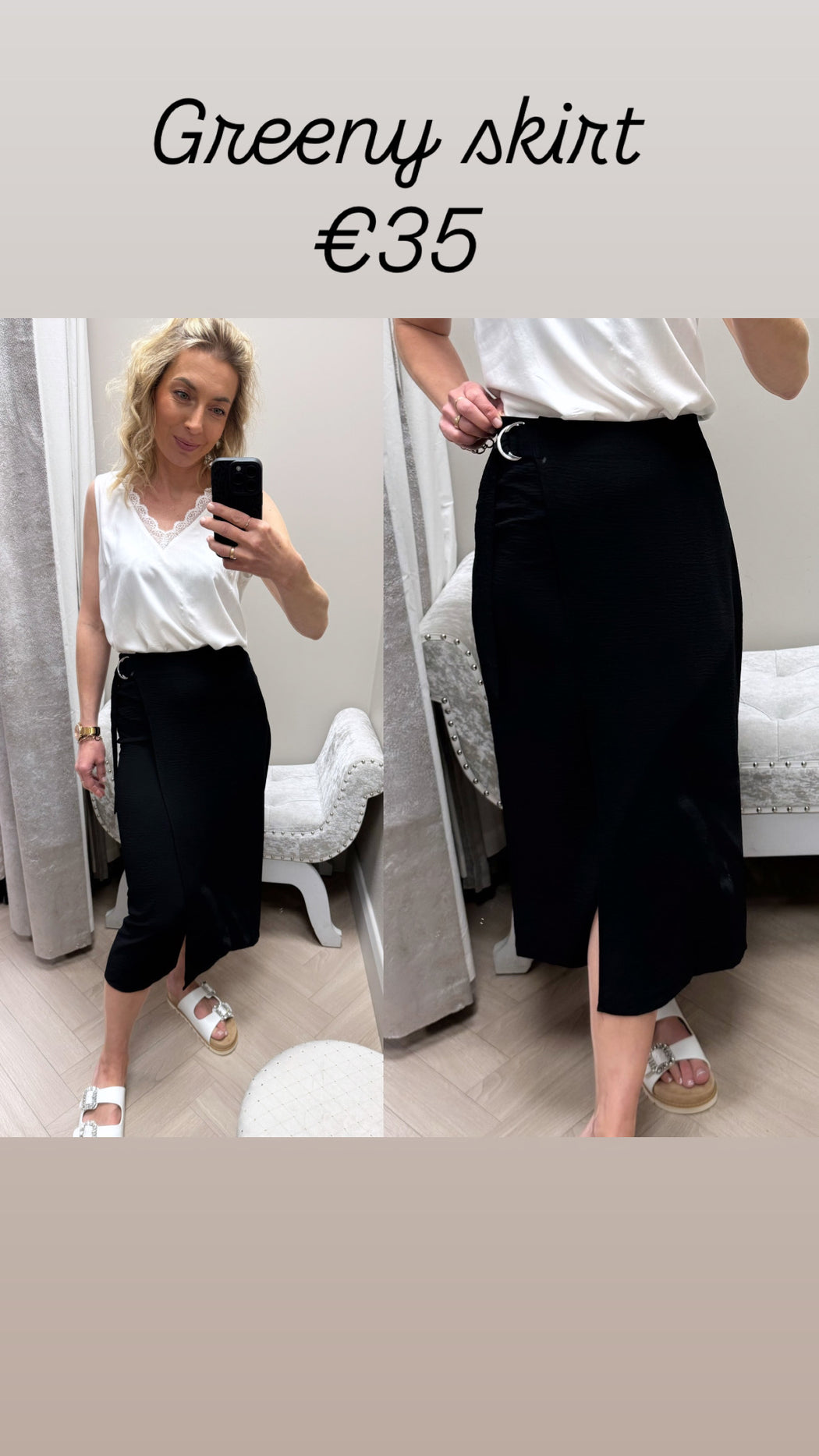 Greeny skirt