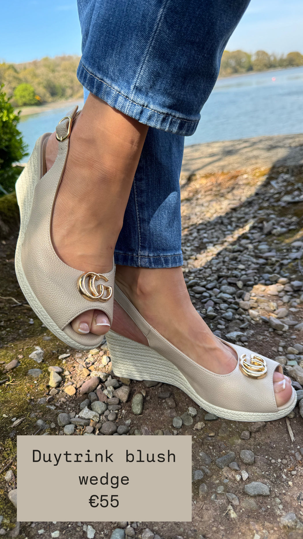Duytrink blush wedge