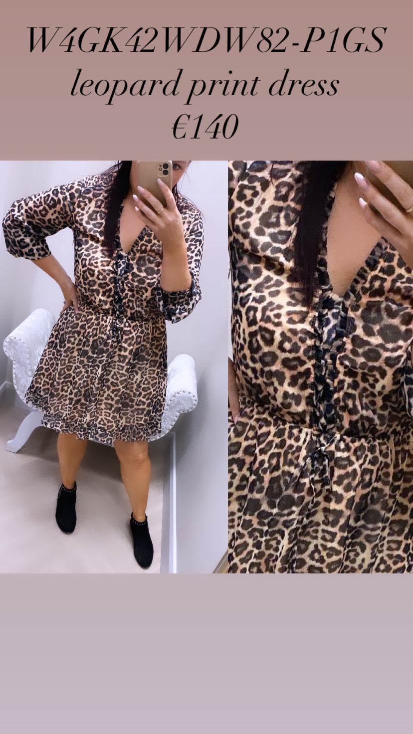 W4GK42WDW82-P1GS leopard print dress