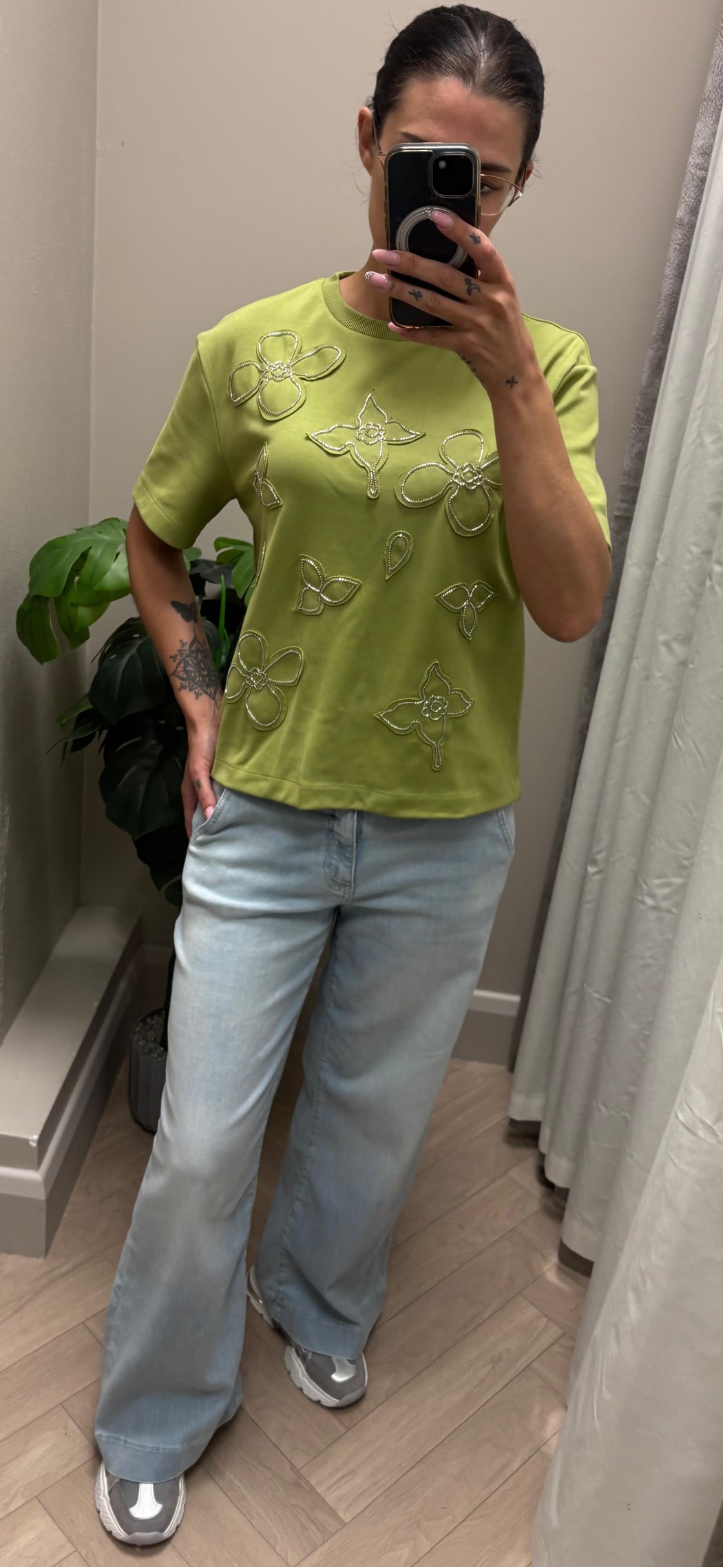 Chikorita lime green too
