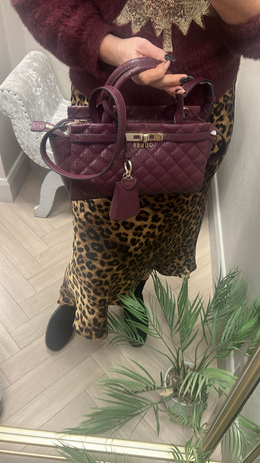 Guess Wine IDRA Bag. GG815705