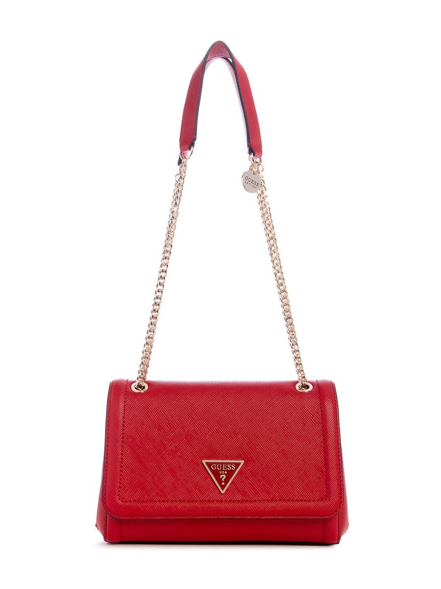 Zg797921 Guess red Noelle crossbody bag