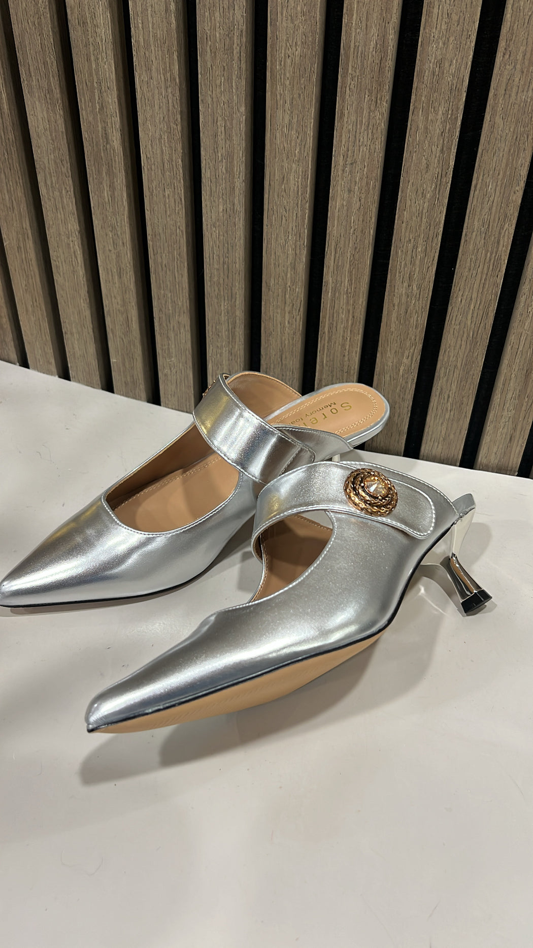 Sofitel silver heels