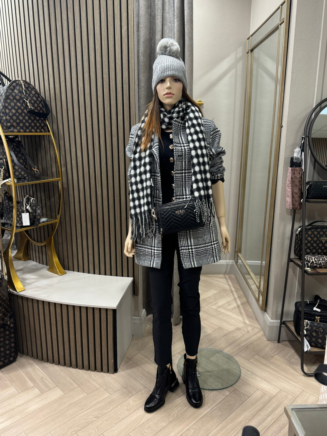 Coquete check jacket