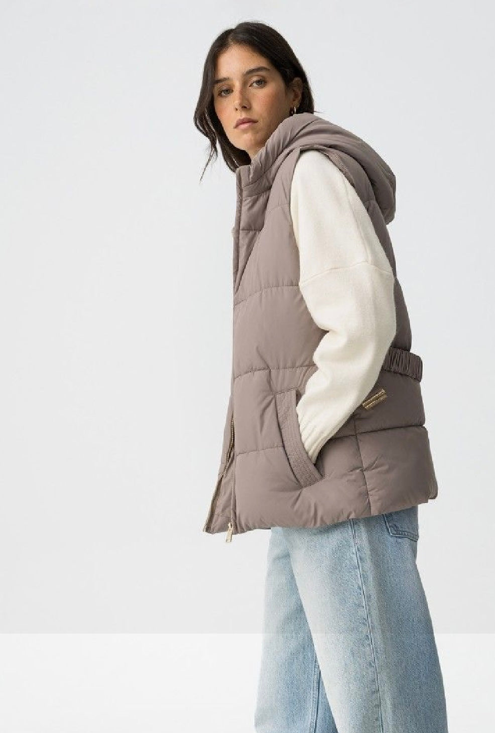 Titi beige gilet