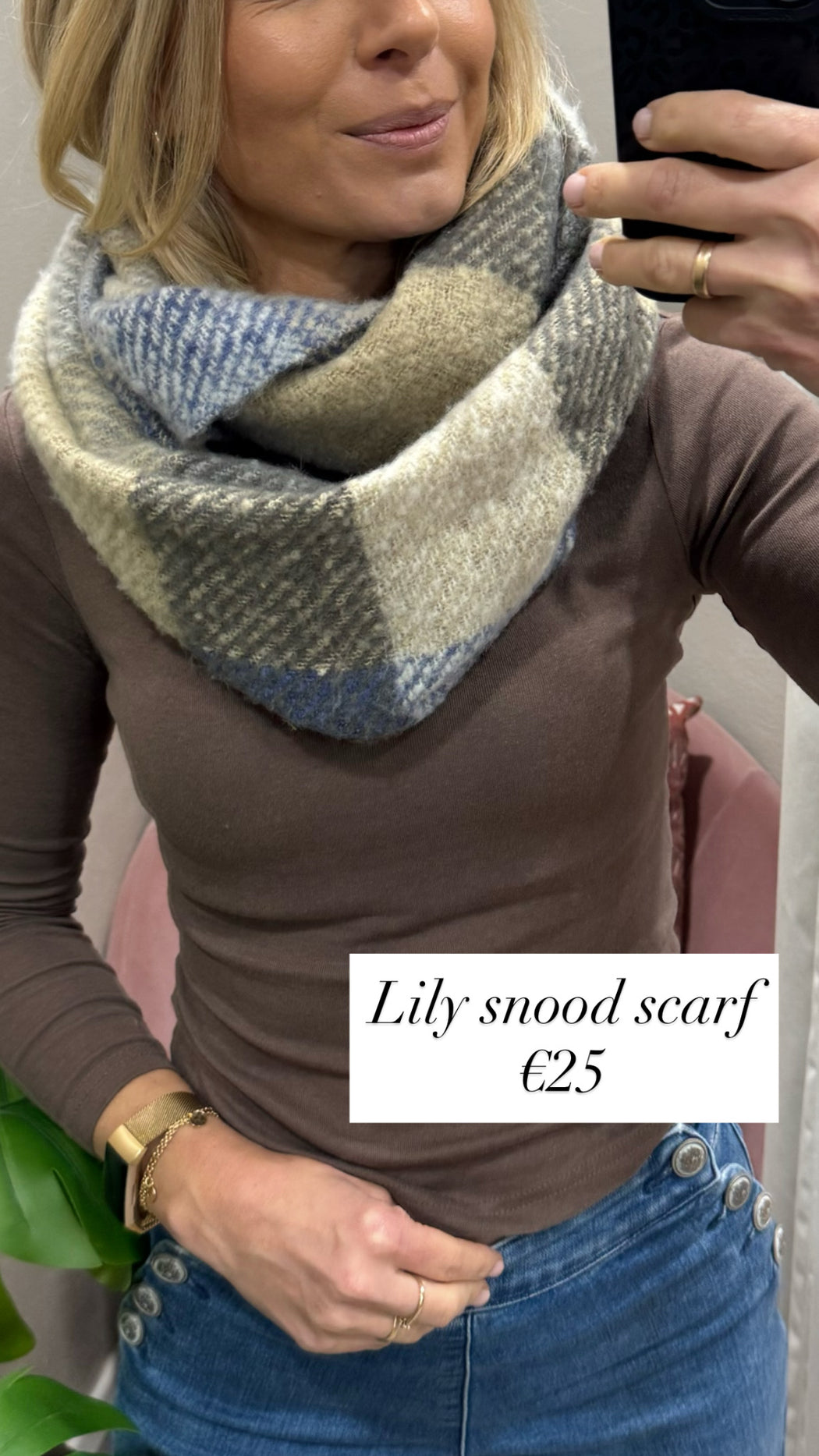 Lily snood scarf