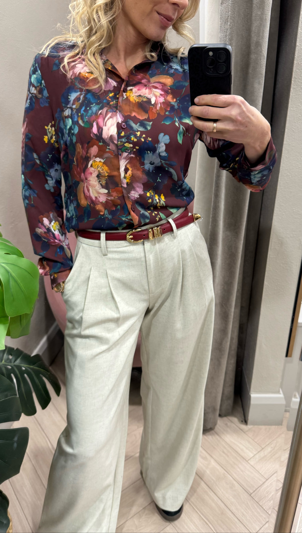 Guess wine guess floral clouis w5bh73wgLA2