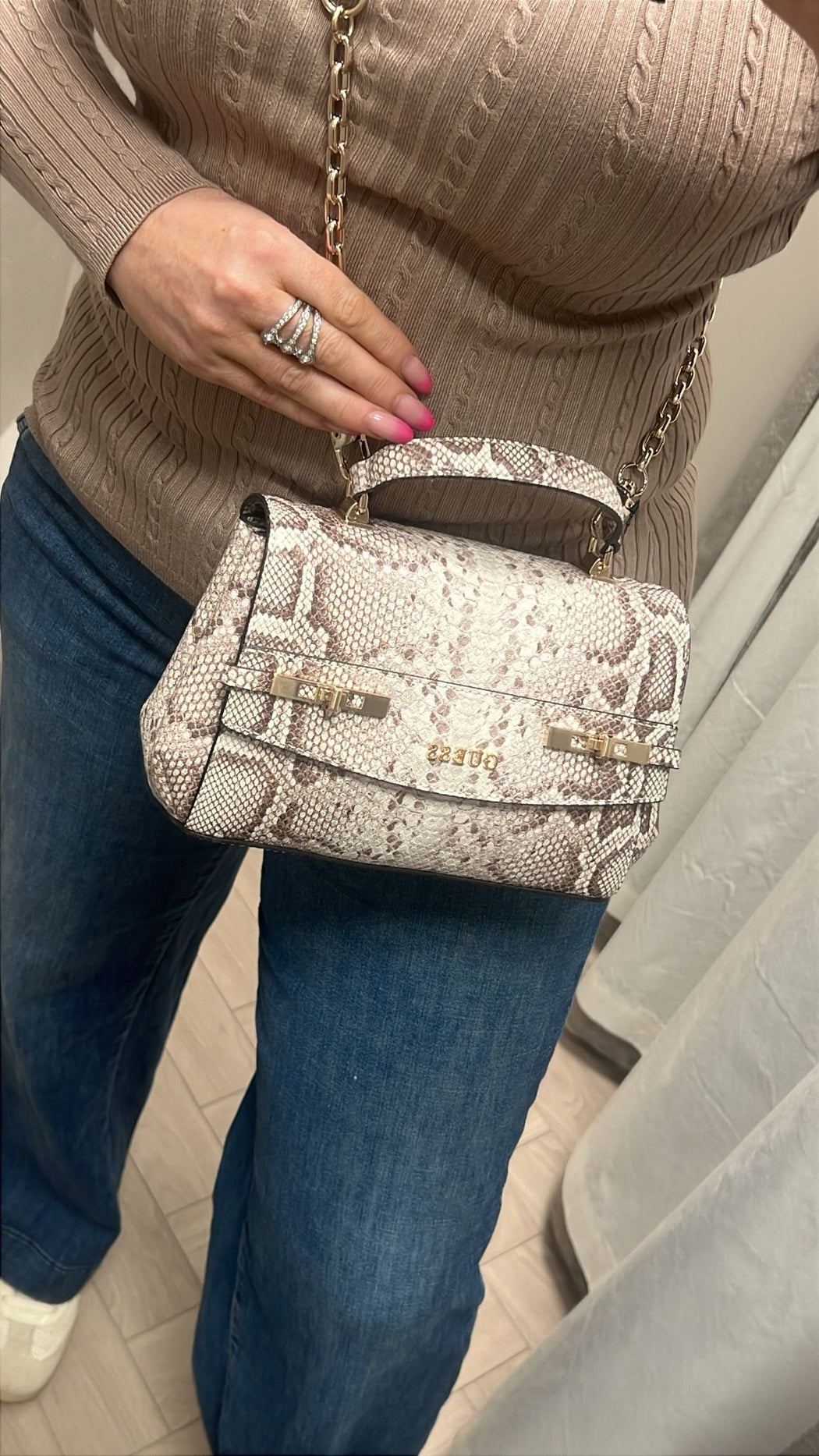 Guess natural Melinda bag kg993320