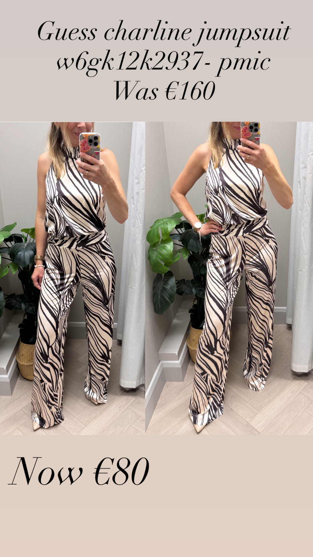 Guess charline  jumpsuit w6gk12k2937- pmic